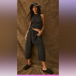 🖤✔️NWOT FREE PEOPLE HOT SHOT RELAXED PANT